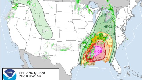 Tornado Alert: Particularly Dangerous Situation Warning Issued for Mississippi and Northern Louisiana