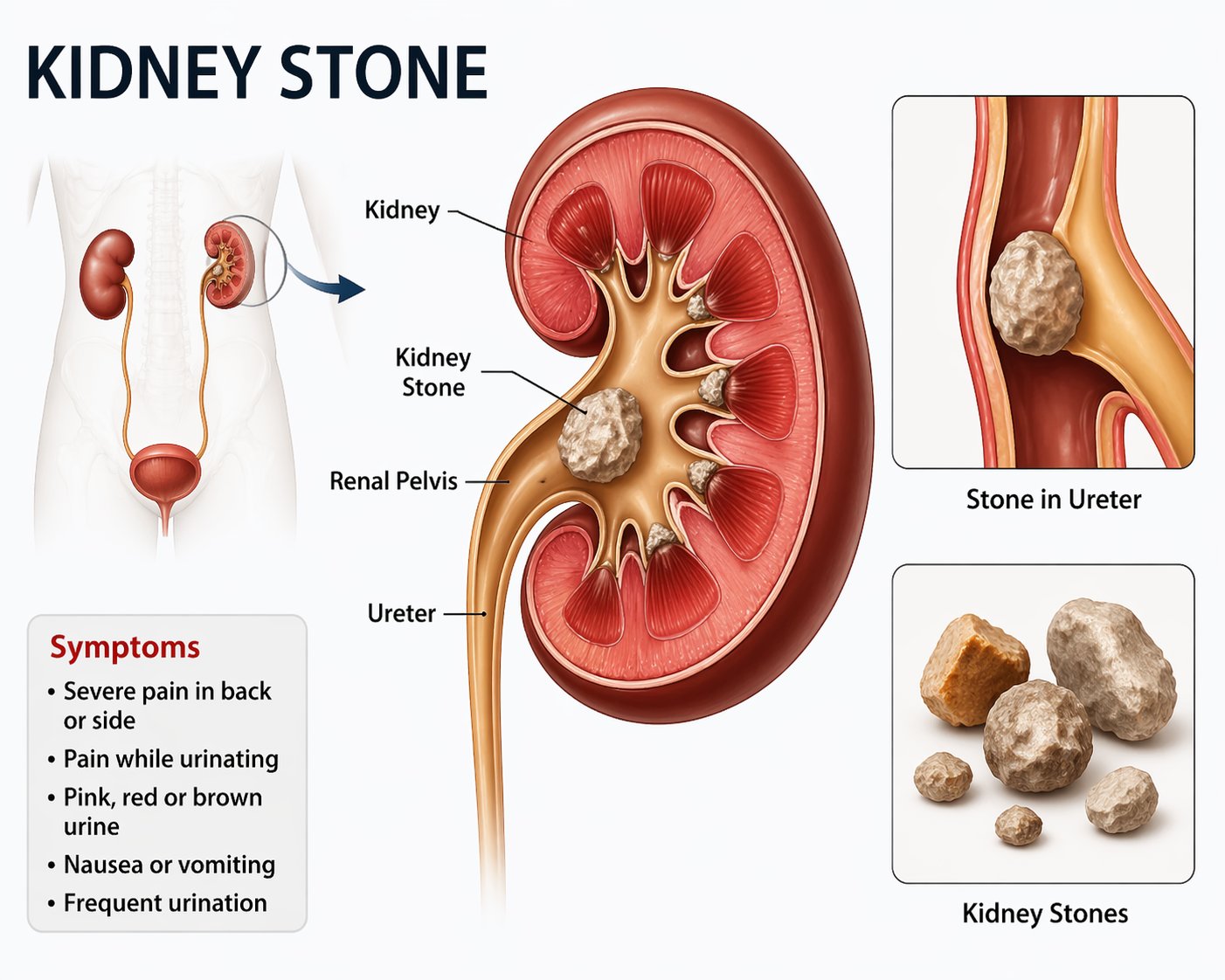 Kidney Stone Kya Hai? Lakshan, Ilaj Aur Bachav Ki Puri Jankari